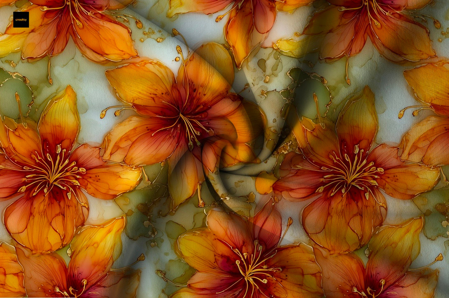 Gold  Blumen Aktuell Vorbestellung